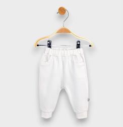 Rainy Pantaloni lungi pentru bebeluși cu buzunar 62-92 cm, ecru delicat