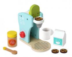 KioKids Mașină de cafea din lemn pentru copii 17x19x15 cm 3167