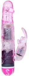LyBaile Vibrators-Vibrator Multispeed Rabbit cu Stimulator Vibrator