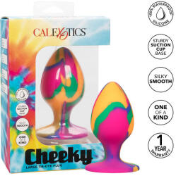 CalExotics Calexotics-Cheeky Plug Anal Mare Tie-dye-Silicon, Ventuza