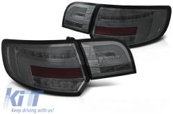  LED csíkos hátsó lámpák fekete szekvenciális AUDI A3 8P 5D 03-08 (TTTLA6028957)