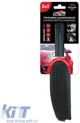  Rubber Bristle Cleaning Brush 2in1 Feral Detailing Pro 25x5 cm 1 Piece (CGRCMAR6040023)