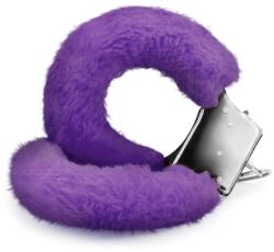  Furry Handcuffs Purple