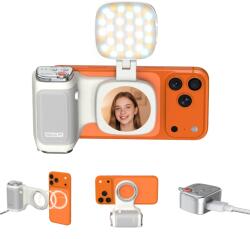  Comitok MOCA ARCO BINER & Fill Light - Grip iPhone cu Lampa LED si Carcasa iPhone 17 Pro Max