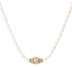 Fossil Colier Fossil Harlow cu perle si cubic zirconia JF04992998