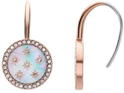 Fossil Cercei Fossil Jewelry hook cu sidef si cubic zirconia JF04938791