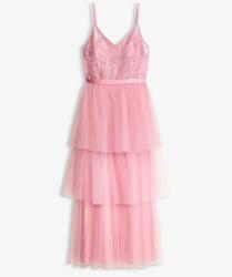 Bonprix B. p. c Koktél Ruha Maxi V-nyakkivágással GLAMOUR__48 (952170)