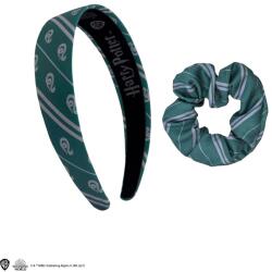 DISTRINEO Set accesorii pentru păr (elastic de cauciuc și bentiță pentru cap) Harry Potter - Slizolin