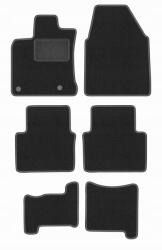 Wielganizator Autószönyegek Nissan Qashqai +2 2007-2013-hoz Lux grafit szett 6 db
