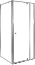 Leziter Flexi 90x90 cm sarokba szerelhető szögletes zuhanykabin zuhanytálca nélkül (lez_LF011_LF1290S)
