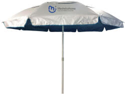 Medrelaxhome Umbrelă Pliabilă De Plajă Din Aluminiu Diametru 1.9m Cu Protecție UV Și Rezistență La Vânt Turcoaz OPBU1007 (OPBU1007)
