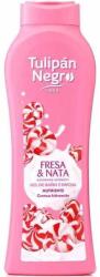 Tulipan Negro Gel de duș, Tulipan Negro, Fresa y Nata, 650 ml