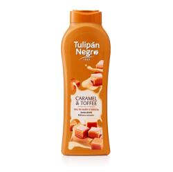 Tulipan Negro Gel de duș, Tulipan Negro, Caramel & Toffee, 650 ml