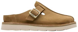 Clarks Mule Mules de Piele cu Toc în Culoare Bej 26184168 (26184168)