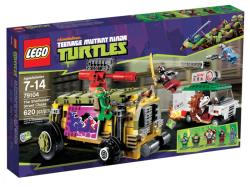 LEGO® Tini Nindzsa Teknőcök - A Shellraiser utcai hajsza (79104)