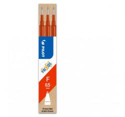 Pilot Rezerva roller cu gel Pilot Frixion Ball, 0.5 mm, rosu, 3 bucati/set (PI500024)