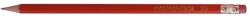  Creion grafit HB ascutit, corp rosu cu radiera (AY785100)