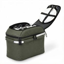 Livoo Cos pentru picnic Livoo SEP117VE, 4 persoane, 29 accesorii, 23 l, termoizolat, Verde (SEP117VE) Cort