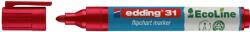 edding Marker flipchart Edding, Ecoline 1.5-3 mm, rosu (ED031002)