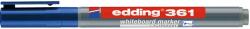 edding Marker pentru tabla Edding 361, corp plastic, varf 1 mm, albastru (ED361003)