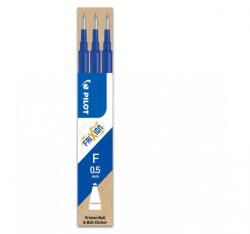 Pilot Rezerva roller cu gel Pilot Frixion Ball, 0.5 mm, albastru, 3 bucati/set (PI500025)