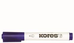 Kores Marker pentru tabla Kores, varf rotund 3mm, albastru (KS000201)