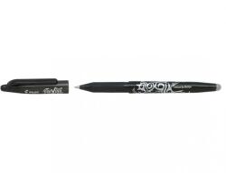 Pilot Roller cu gel Pilot Frixion Ball, fara mecanism, 0.7 mm, negru (PI500003)