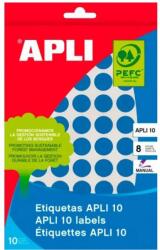 APLI Etichete autoadezive Apli, albastru, 19 mm, 320 etichete/blister (AL02743)