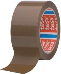 Tesa Banda adeziva Tesa, 48 mm x 66 m, maro, adeziv din cauciuc sintetic (TS004280) - forit