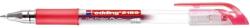 edding Roller cu gel, Edding, Cristal Jelly 2185, 0.7 mm, plastic, rosu (ED21852) - forit