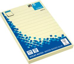 Info Notite adezive InFO, dictando, 100x150 mm, 100 file (IN566901L)