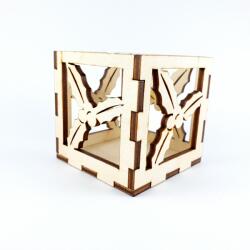 Amco Suport lumanari de Craciun cu model de vasc dimensiuni 6x6x6 cm (PM072)