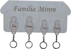 Amco Suport chei personalizat pentru familie 23.5x11.5x0.6 cm (PM265)