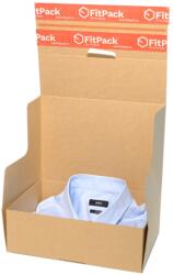 FitPack Cutie Carton cu Autoformare FashionBox, 310x220x100mm, Autoadeziv, Banda Desigilare, Natur (FB3-310220100)