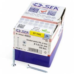 Interbrand Richtig Sea Surub Pal/lemn Cap Inecat 5, 0*40 Pz2 Zn (1998999907846632)