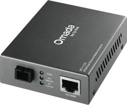TP-Link Media Convertor WDM 10/100 Mbps RJ45 - 100 Mbps Single-mode SC Bi-directional - TP-Link Omada MC111CS (MC111CS)