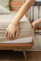 Decomia Home Vona 100% Cotton Elastic Double Single King Size Jersey Sheet - example - 78,00 RON