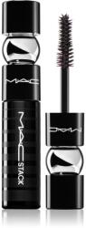 MAC Cosmetics MACStack Mascara Superstack Mega Brush Mini Mascara pentru volum si lungire mini culoare Black 8 ml