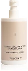 Kolorky Keratine Volume Boost Conditioner balsam pentru păr cu volum Minted Vanilla Woods 390 ml