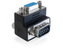 Delock adapter VGA apa / anya 270 -os szögben, szögletes