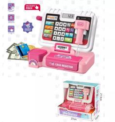 Man Yuk Toys Játék pénztárgép kijelzővel és hanggal - pink (CF8248) - jateknet