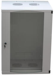 LogiLink 19" fali állvány 15U 540 x 450 mm, szétszerelt, szürke