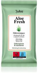 Luba Aloe Fresh Wet Wipes Refreshing frissítő nedves törlőkendők 15 db