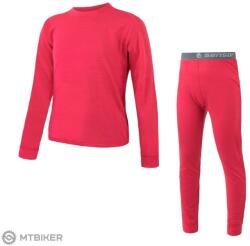 Sensor MERINO AIR gyerek szett, magenta (90)