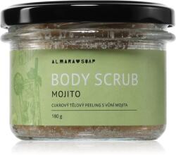 Almara Soap Body Scrub cukros test peeling narancsbőrre illattal Mojito 180 g