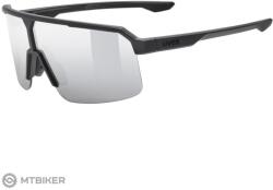 uvex ramp szemüveg, fekete matt/mirror silver s2