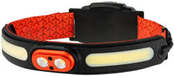 NEBO NEB-HLP-0021-G CURVBEAM 600 FLEX fejlámpa, 600 lumen, 1100mAh, COB LED, IPX4, 180°-os világítás (NEB-HLP-0021-G__H_)