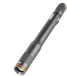 NEBO NEB-POC-0007-G Columbo 150 zseblámpa, 150 lm - 45 lm, IP67, 4x zoom, acél zsebcsipesz (NEB-POC-0007-G__H_)