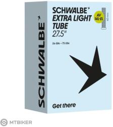Schwalbe Extra Light 27.5 x 2.10 - 3.00" belső, autószelep 40 mm