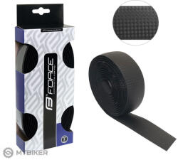 FORCE bandázs, 2.5 mm, karbon, fekete